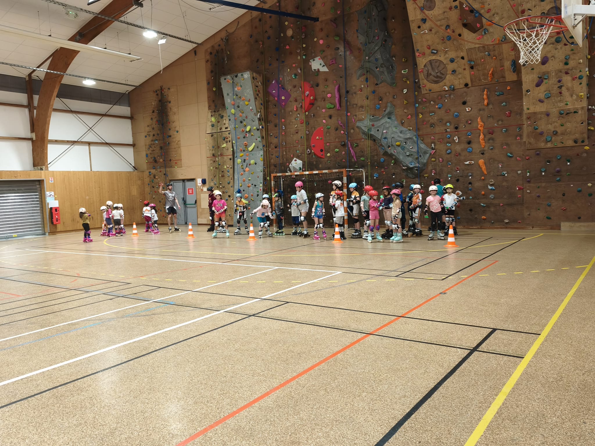 Écoliers patineurs
